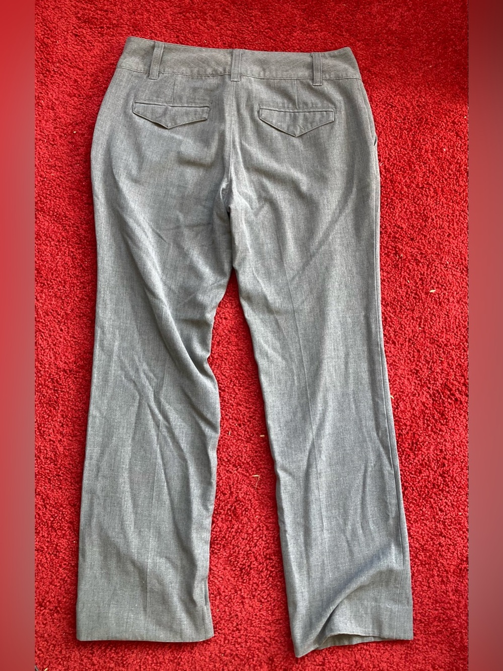 Old Navy Gray Ankle-Length Dress Pants - Picture 3 of 3